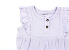 Name It purple heather jumpsuit